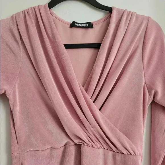 Missguided Pink Maternity Dress ASOS - Picture 2 of 3